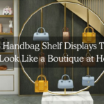 Handbag Shelf Displays That Look Like a Boutique at Home Feature Image
