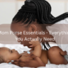 Mom Purse Essentials Everything You Actually Need Feature image