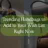 Trending Handbags to Add to Your Wish List Right Now Feature image